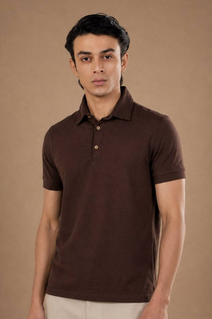 Sorona™ Polo (Chicory Coffee)