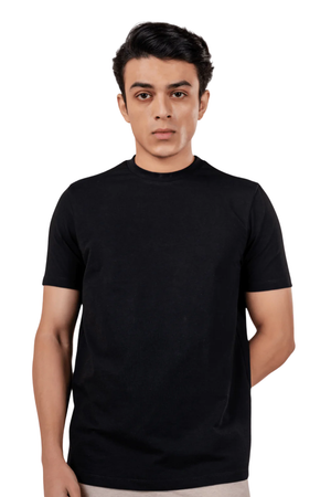 Carbon Heavyweight T-Shirt - Black & White - Pack of 2