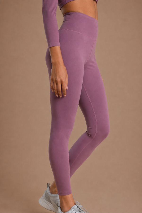 Carbon Comfort Legging (Mellow Mauve)