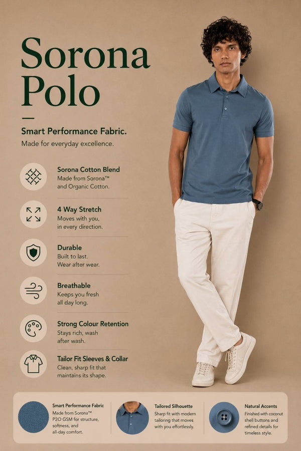 Sorona™ Polo (Bering Sea)