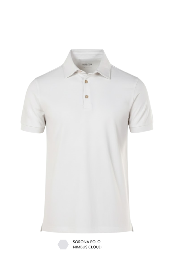 Sorona™ Polo - Black & White - Pack of 2
