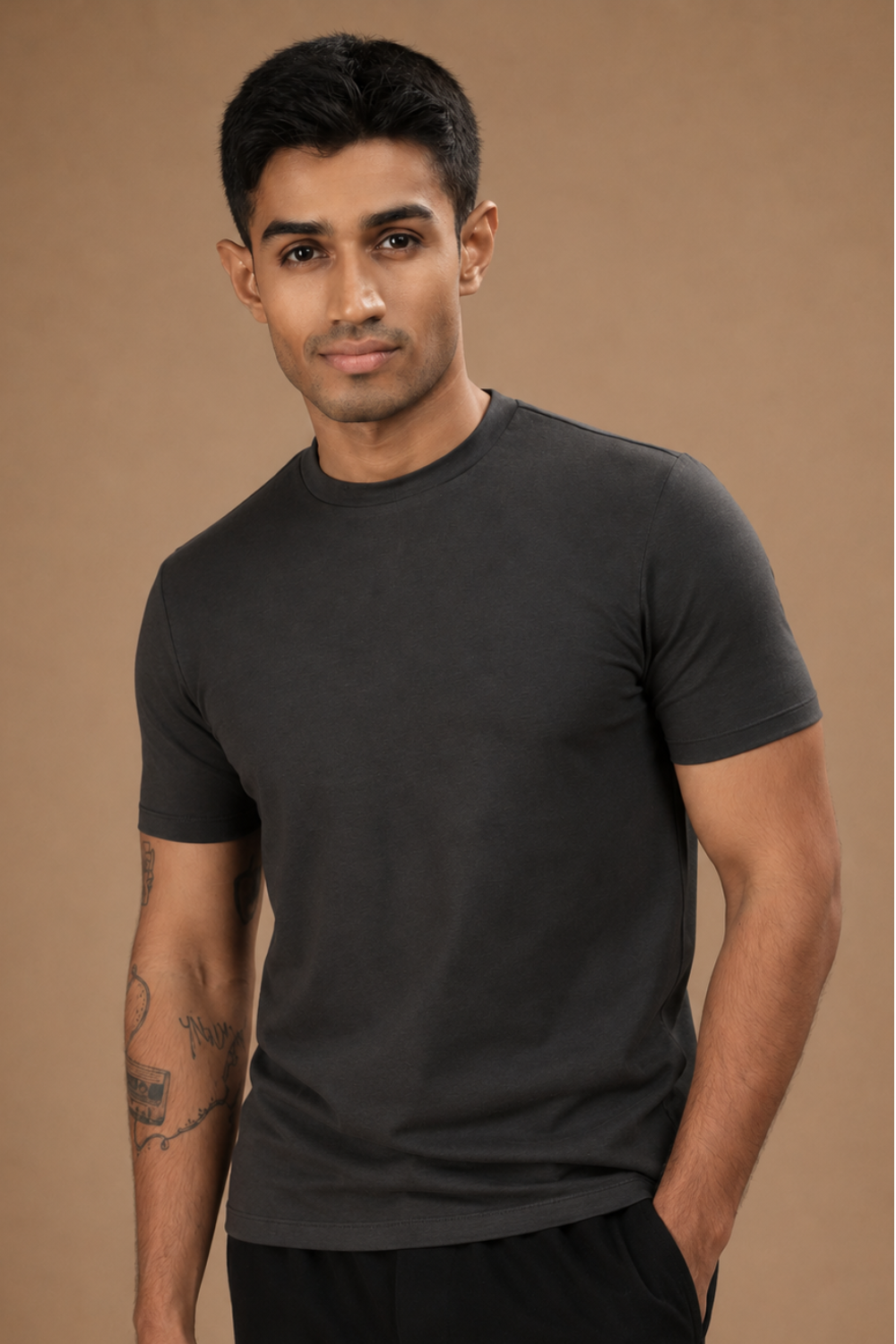 Carbon Heavyweight T-Shirt – Sorona™ (Coal Grey)