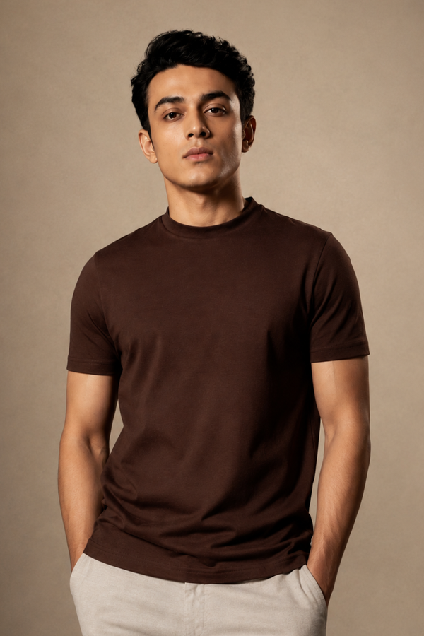 Carbon Heavyweight T-Shirt – Sorona™ (Chicory Coffee)