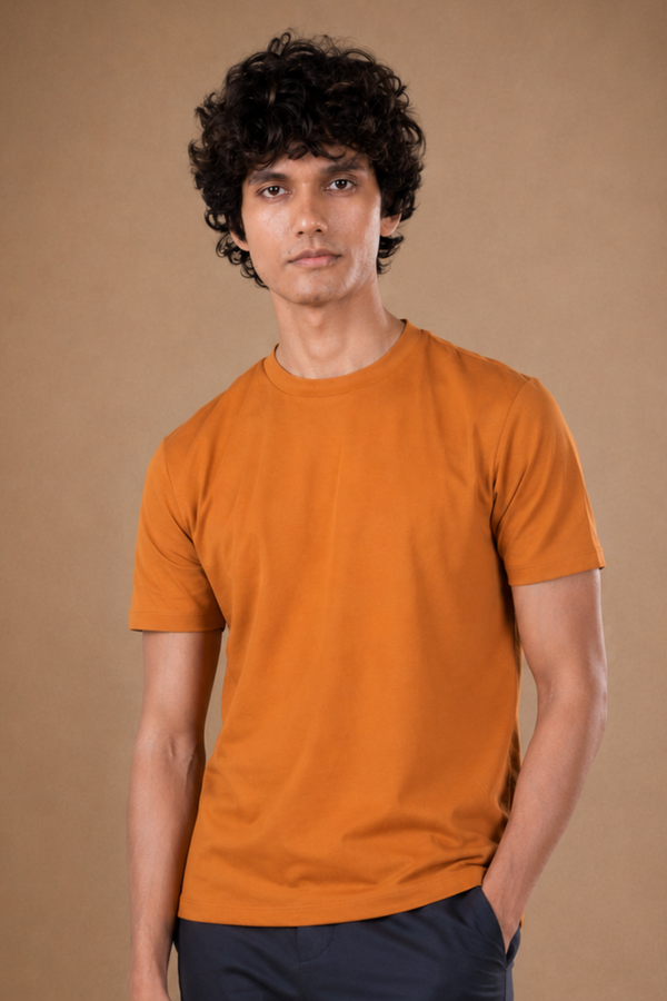 Carbon Heavyweight T-Shirt – Sorona™ (Raw Cinnamon)
