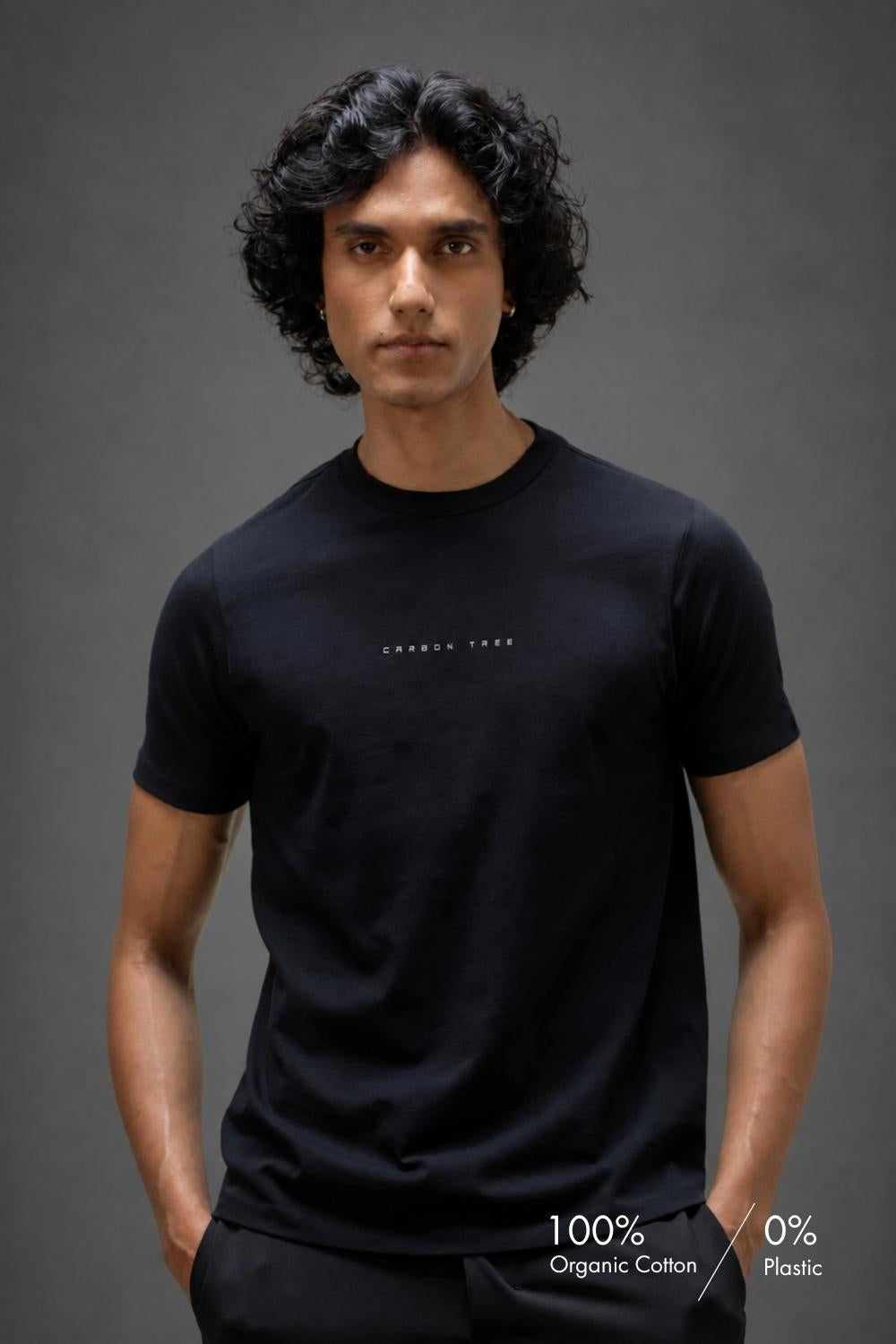 Organic Cotton Men's T-shirt (Carbon Black)