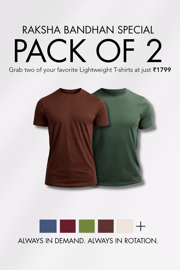 Carbon Lightweight T-Shirt - Pack of 2