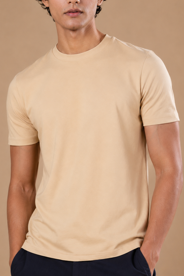 Carbon Heavyweight T-Shirt – Sorona™ (Desert Sand)