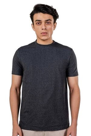 Carbon Heavyweight Melange T-Shirt – Sorona™ (Coal Melange)
