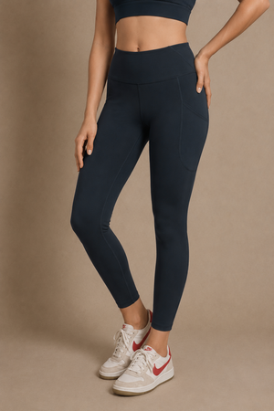 Carbon Sculpt Legging (2 Pockets) (Midnight Navy)