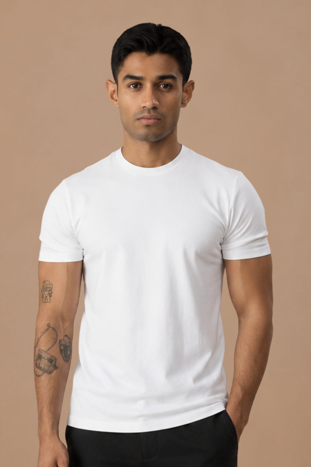 Carbon Heavyweight T-Shirt – Sorona™ (Chalk)