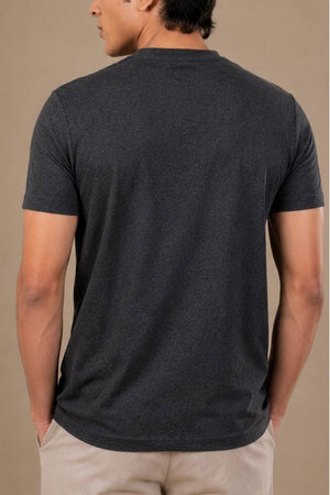 Carbon Heavyweight Melange T-Shirt – Sorona™ (Coal Melange)