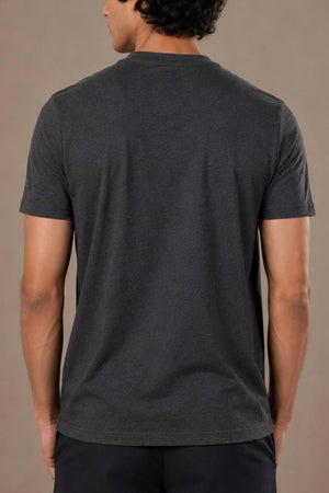 Carbon Heavyweight Melange T-Shirt – Sorona™ (Charcoal Melange)