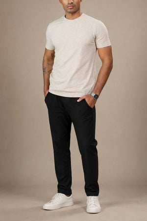 Carbon Heavyweight Melange T-Shirt – Sorona™ (Oat Melange)