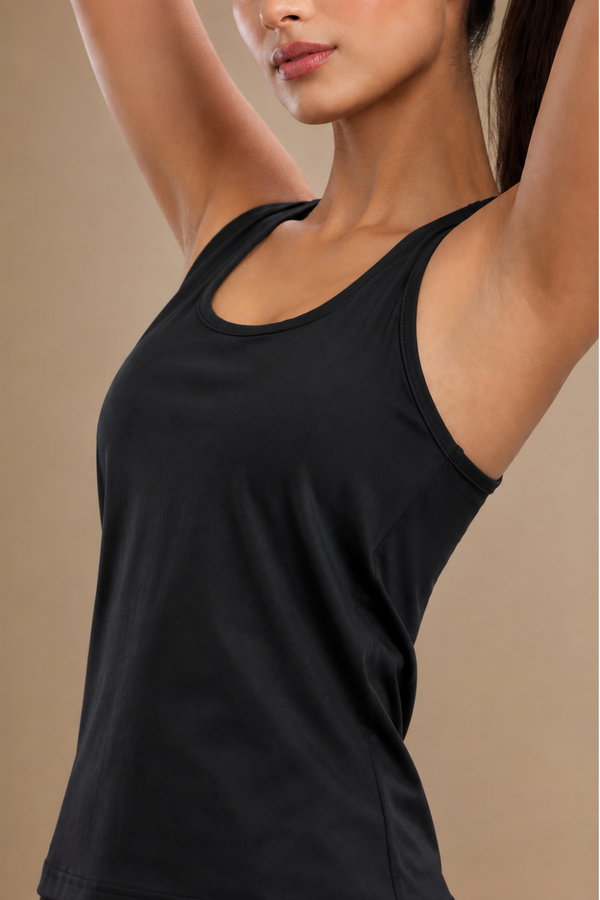Bio Active Tank – EcoCiclo™ Biodegradable Polyester (Carbon Black)