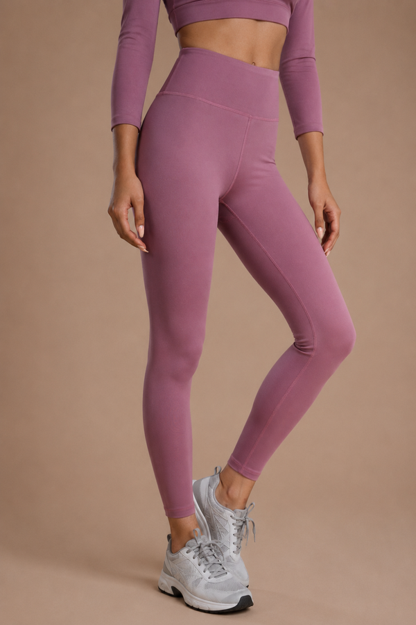 Carbon Comfort Legging (Mellow Mauve)