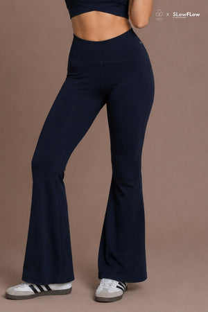 SlowFlow Flare Pants (Carbon Black)