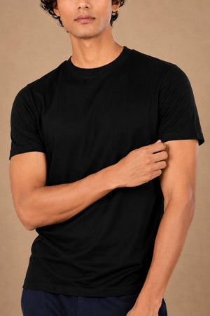 Carbon Lightweight T-Shirt – Organic Cotton (Carbon Black)