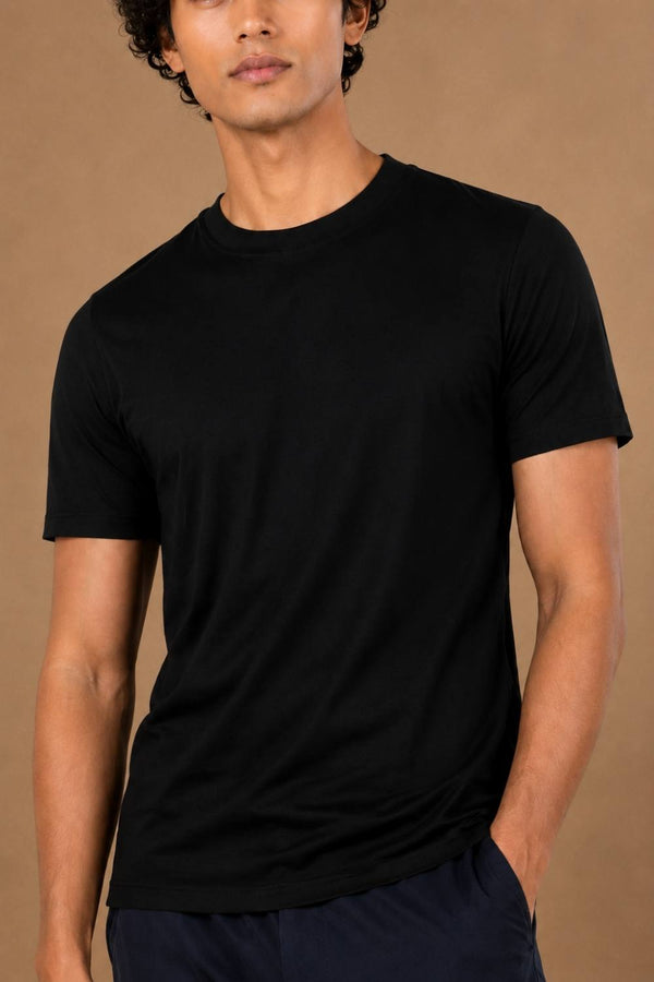 Carbon Lightweight T-Shirt – Organic Cotton (Carbon Black)