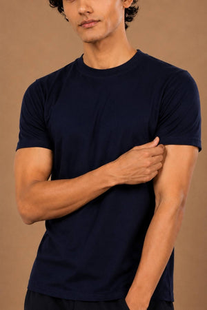 Carbon Lightweight T-Shirt – Organic Cotton (Midnight Navy)