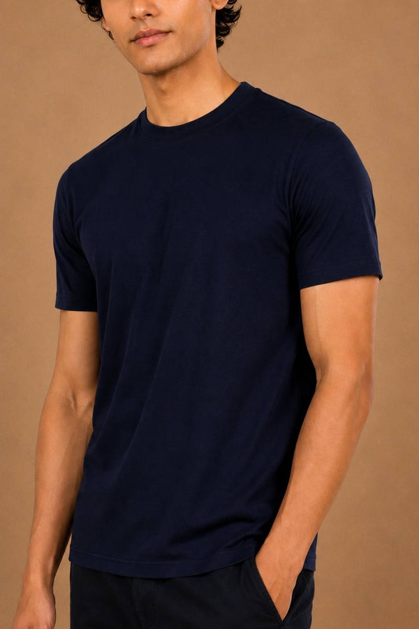Carbon Lightweight T-Shirt – Organic Cotton (Midnight Navy)