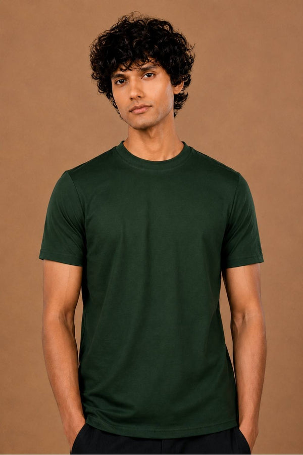 Carbon Lightweight T-Shirt – Organic Cotton (Pine Green)