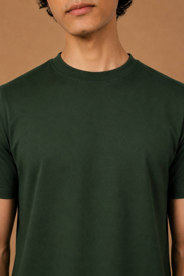 Carbon Lightweight T-Shirt – Organic Cotton (Pine Green)