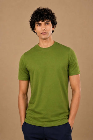 Carbon Lightweight T-Shirt – Organic Cotton (Moss Green)