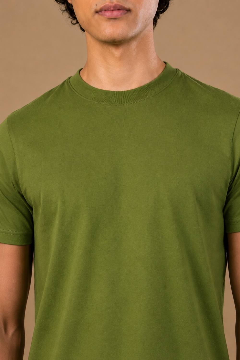 Carbon Lightweight T-Shirt – Organic Cotton (Moss Green)