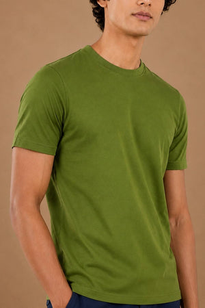 Carbon Lightweight T-Shirt – Organic Cotton (Moss Green)