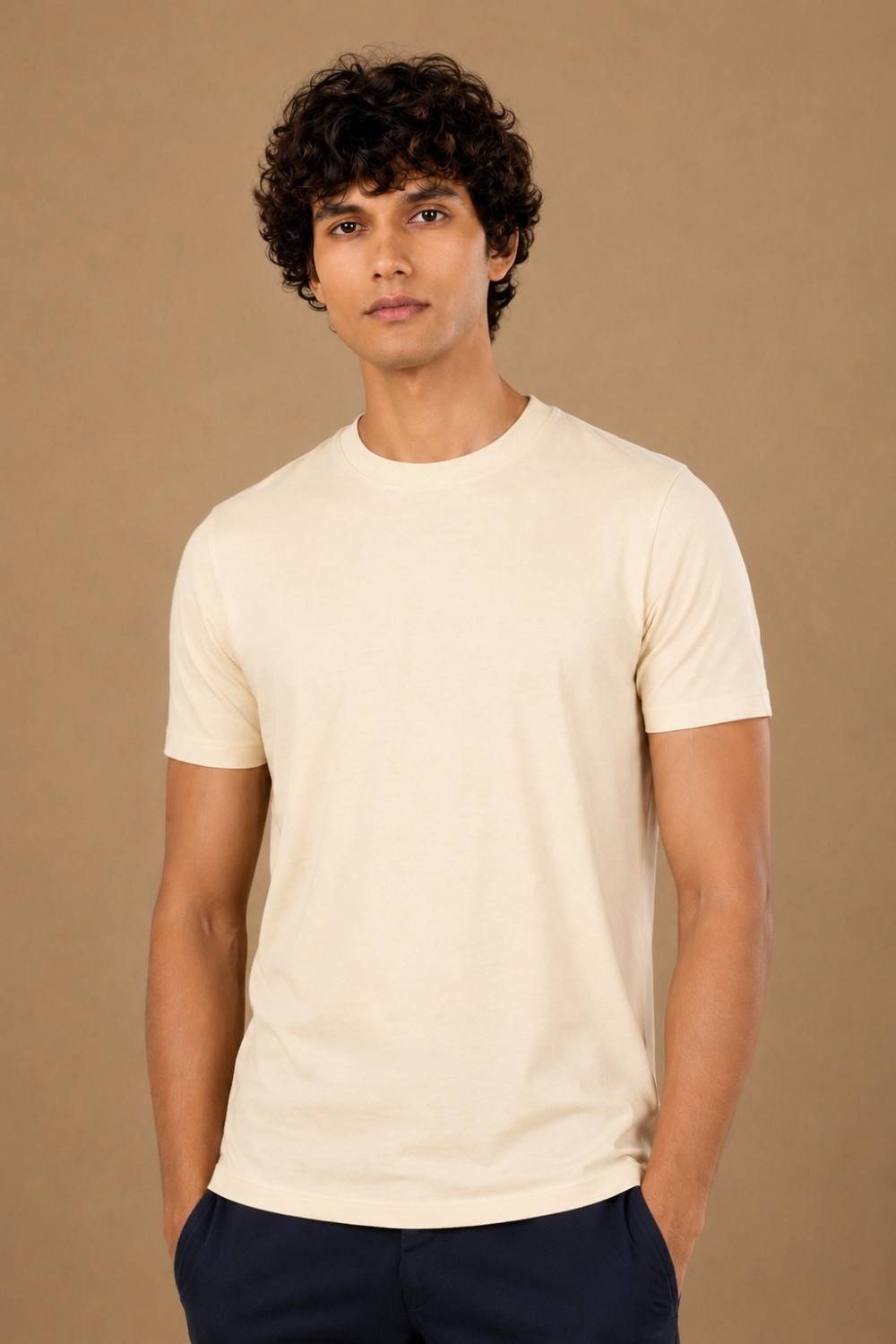 Carbon Lightweight T-Shirt – Organic Cotton (Butterscotch)