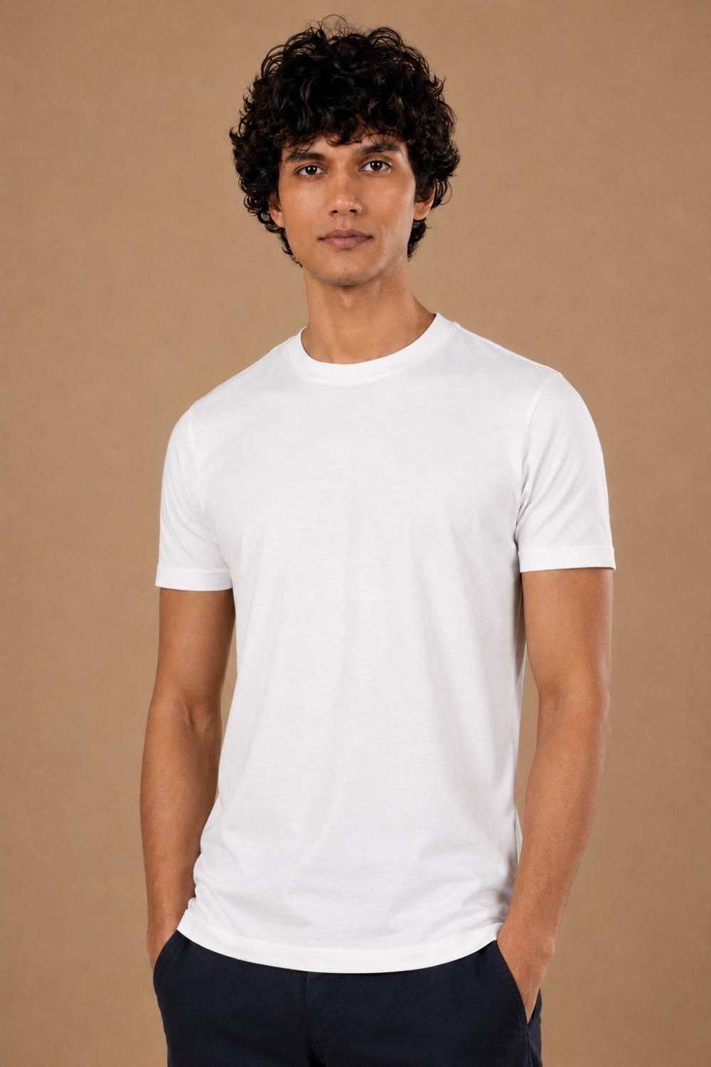 Carbon Lightweight T-Shirt – Organic Cotton (Chalk)
