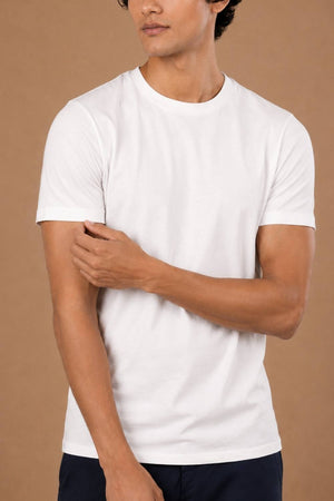 Carbon Lightweight T-Shirt – Organic Cotton (Chalk)