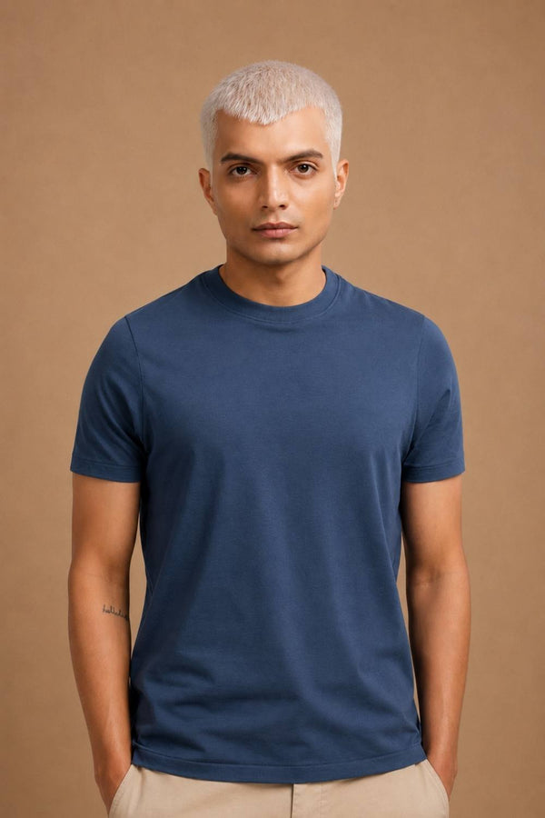 Carbon Lightweight T-Shirt – Organic Cotton (Rustic Blue)