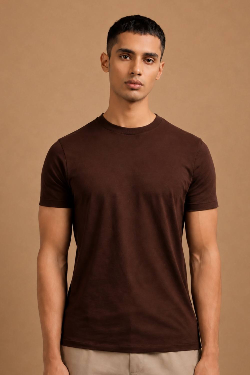 Carbon Lightweight T-Shirt – Organic Cotton (Chicory Coffee)
