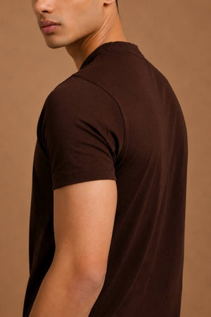 Carbon Lightweight T-Shirt – Organic Cotton (Chicory Coffee)