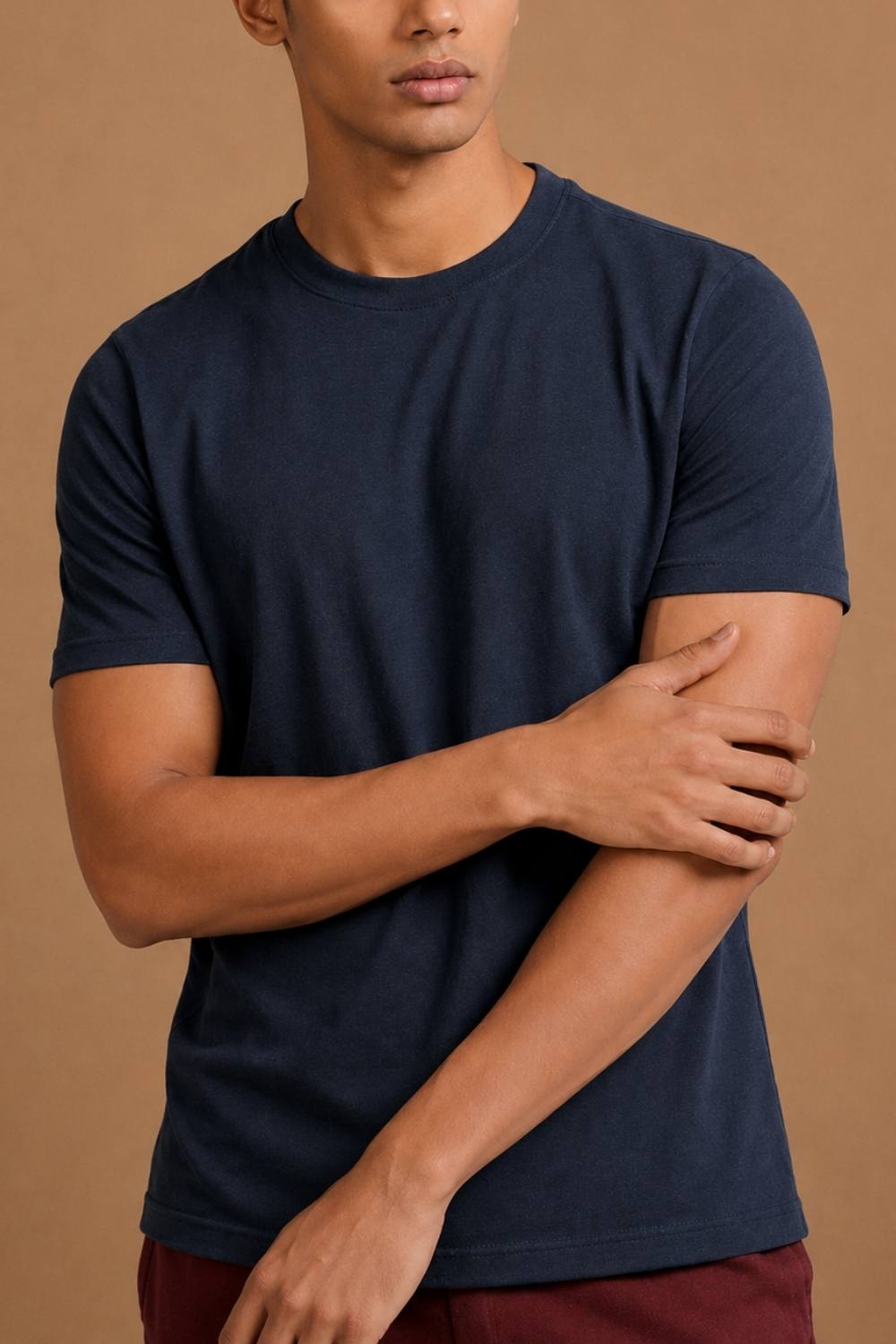 Carbon Lightweight T-Shirt – Organic Cotton (Denim Melange)