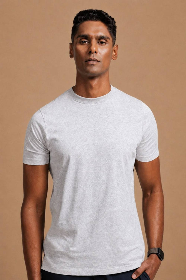 Carbon Lightweight T-Shirt – Organic Cotton (Mist Melange)