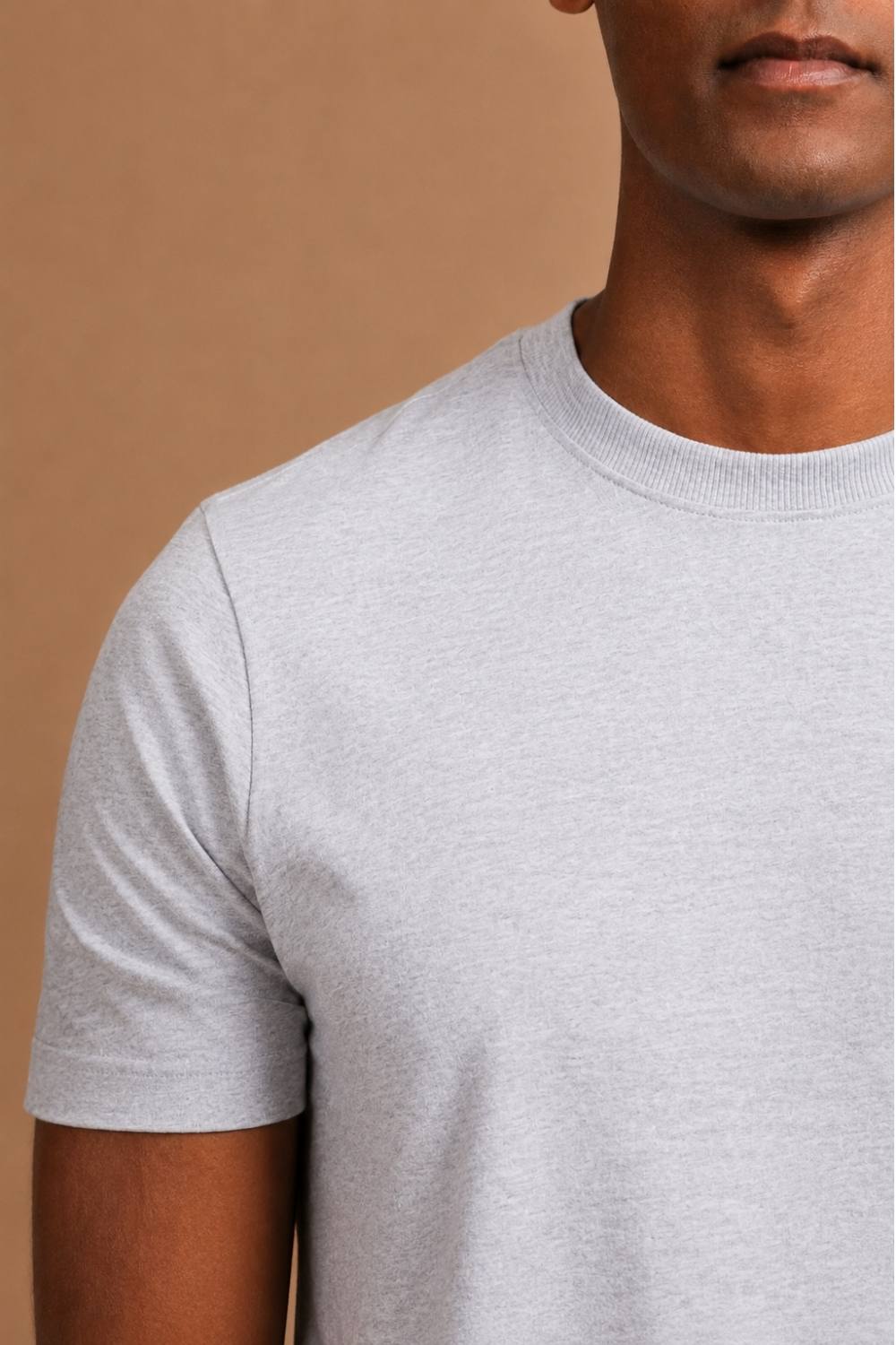 Carbon Lightweight T-Shirt – Organic Cotton (Mist Melange)