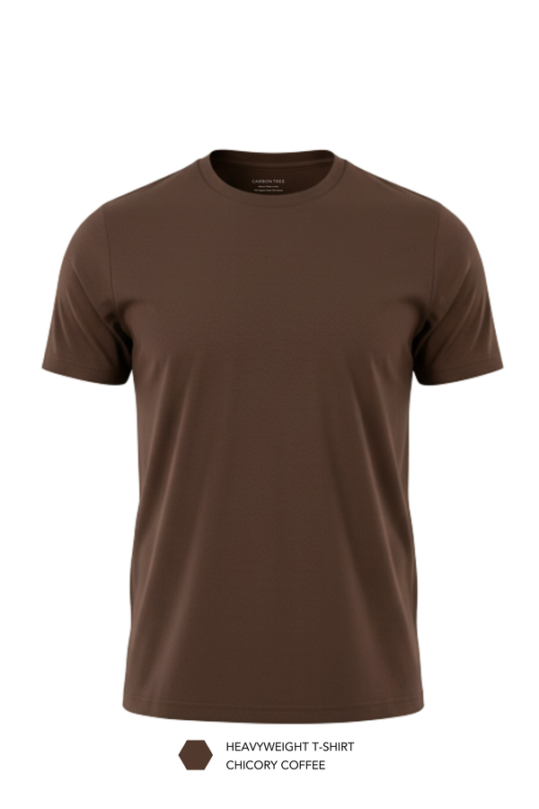 Carbon Heavyweight T-Shirt - Midnight Navy & Chicory Coffee - Pack of 2