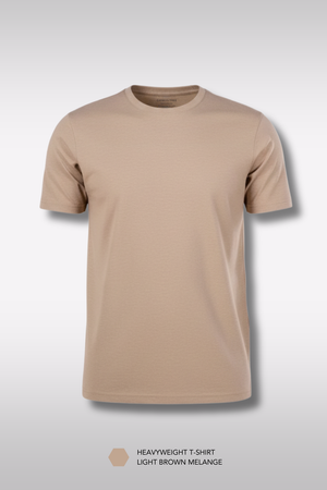 Carbon Heavyweight Melange T-Shirt - Pack of 2