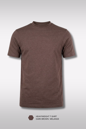 Carbon Heavyweight Melange T-Shirt - Pack of 2