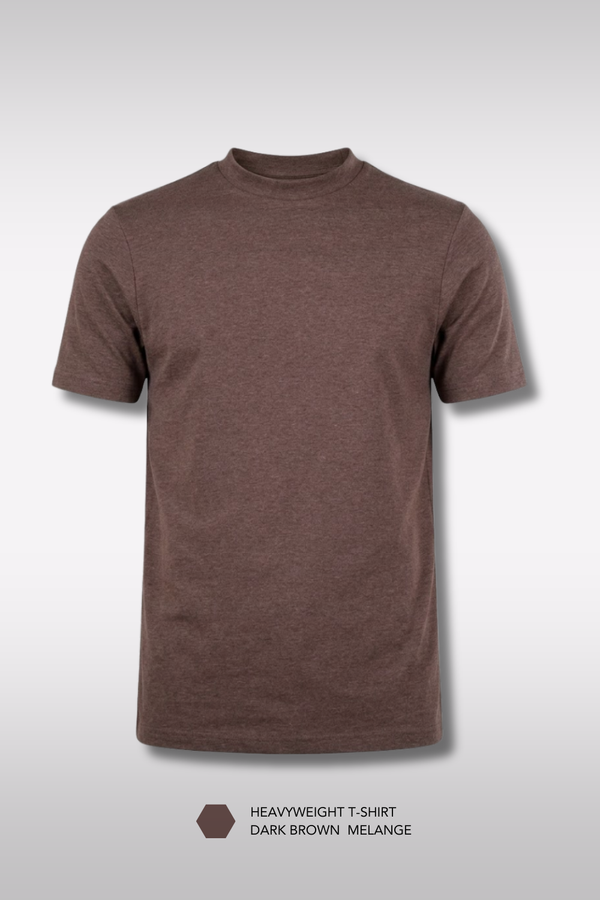 Carbon Heavyweight Melange T-Shirt - Pack of 2