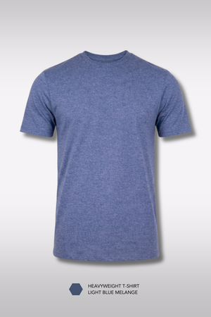 Carbon Heavyweight Melange T-Shirt - Pack of 2