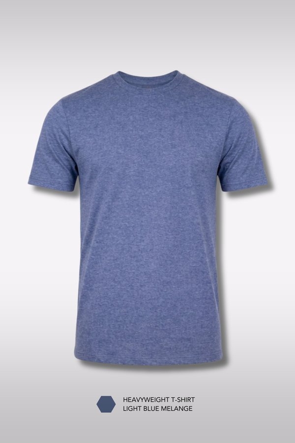 Carbon Heavyweight Melange T-Shirt - Pack of 2