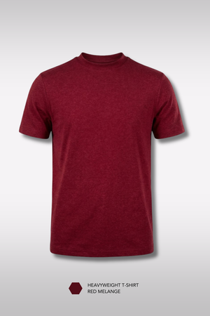 Carbon Heavyweight Melange T-Shirt - Pack of 2