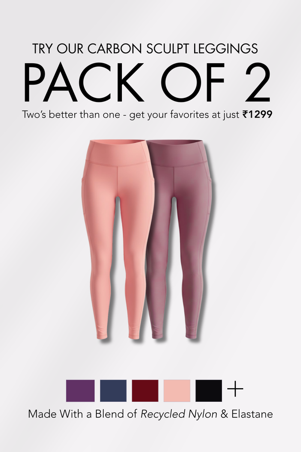 Women Sculpt Leggings - Pack of 2