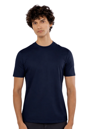 Carbon Heavyweight T-Shirt - Midnight Navy & Chicory Coffee - Pack of 2