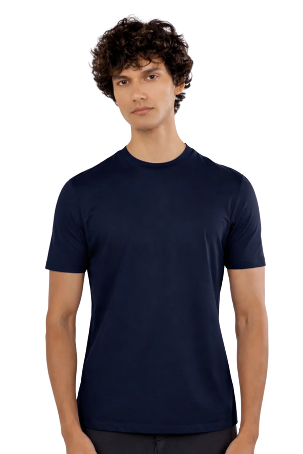 Carbon Heavyweight T-Shirt - Midnight Navy & Chicory Coffee - Pack of 2