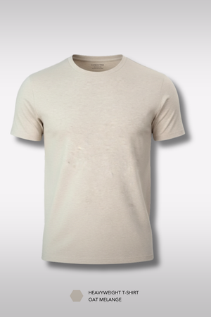 Carbon Heavyweight Melange T-Shirt - Pack of 2