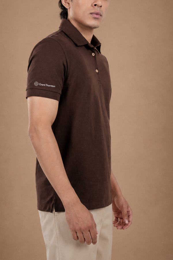 Grant Thornton Sorona™ Polo (Chicory Coffee)